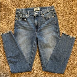 PAIGE denim Hoxton Ankle Skinny Size 28